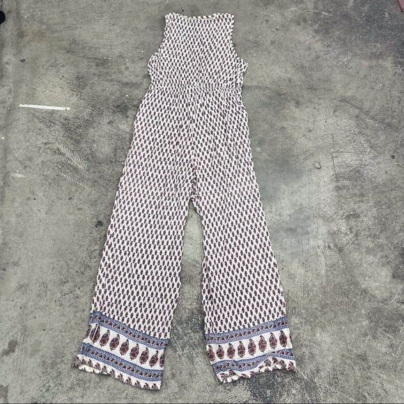 RAGA x ANTHROPOLOGIE Printed Boho Jumpsuit Small - Picture 6 of 9
